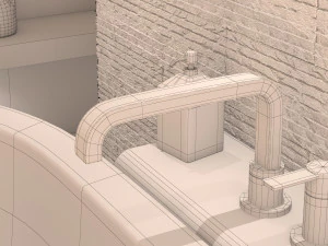 Bathroom 45 3D Model
