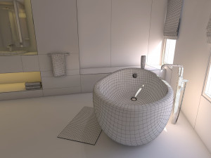 Bathroom 46 3D Model