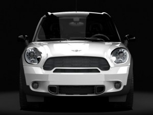 mini countryman schnitzer Modèle 3D
