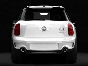 mini countryman schnitzer Modèle 3D