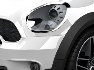 mini countryman schnitzer Modèle 3D