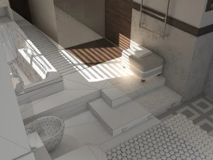 Bathroom 01 VR-ready 3D Model