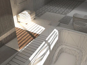 Bathroom 01 VR-ready 3D Model