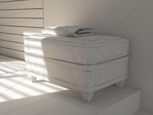 Bathroom 01 VR-ready Modèle 3D