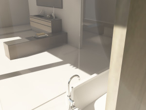 Bathroom 02 VR-ready Modèle 3D