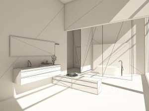 Bathroom 02 VR-ready 3D Model