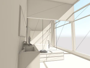 Bathroom 02 VR-ready 3D Model