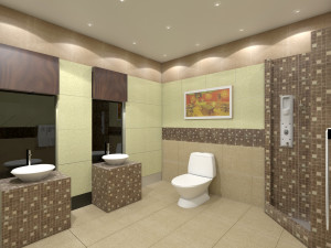 Bathroom 03 VR-ready 3Dモデル