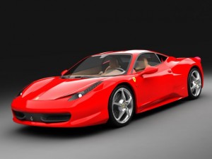 458 italia 3D 모델