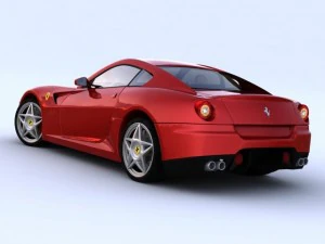 599 fiorano v2 3D Model