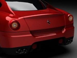 599 fiorano v2 3D Model