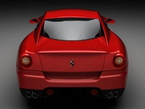 599 fiorano v2 3D Model