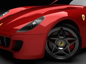 599 fiorano v2 3D Model