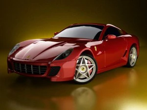 599 fiorano v2 3D Model