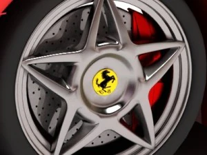 599 fiorano v2 3D Model