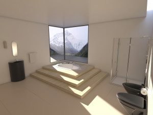 Bathroom 04 VR-ready Modello 3D