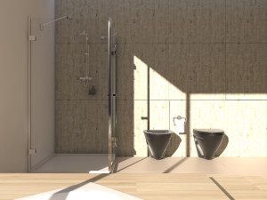 Bathroom 04 VR-ready Modello 3D