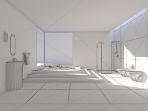 Bathroom 04 VR-ready Modello 3D