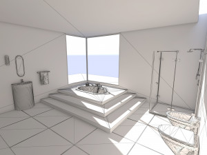 Bathroom 04 VR-ready Modello 3D