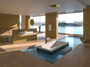 Bathroom 05 VR-ready 3D Model