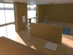 Bathroom 05 VR-ready 3D Model