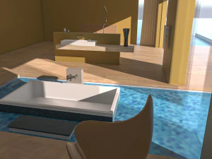 Bathroom 05 VR-ready 3D Model