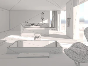 Bathroom 05 VR-ready 3D Model
