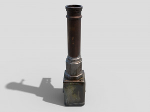 Fountain CM Low-poly Modelo 3D