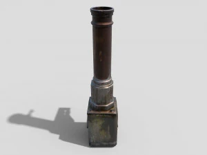 Fountain CM Low-poly 3D Model
