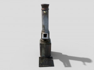 Fountain CM Low-poly Modelo 3D