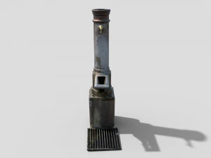 Fountain CM Low-poly 3D Model
