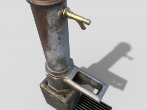Fountain CM Low-poly Modelo 3D