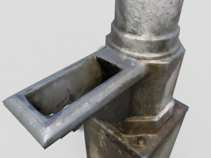 Fountain CM Low-poly 3D Model