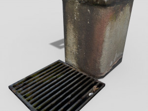 Fountain CM Low-poly Modelo 3D