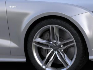 audi a7 s7 sportback 2012 3D Model