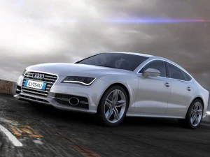 audi a7 s7 sportback 2012 3D Model