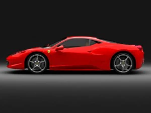 ferrari 458 std mat 3D Model