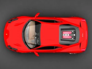 ferrari 458 std mat 3D Model