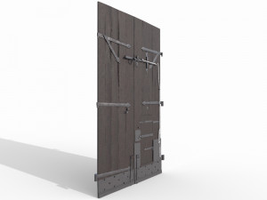 Castle main gate Modelo 3D