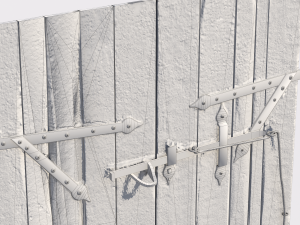 Castle main gate Modelo 3D