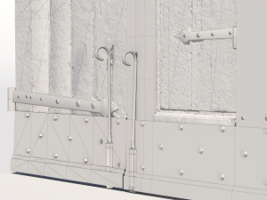 Castle main gate Modelo 3D