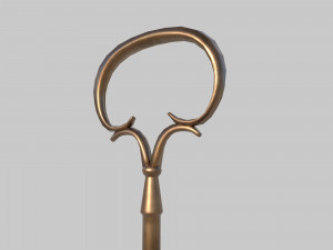 Brass oil lamp Modelo 3D