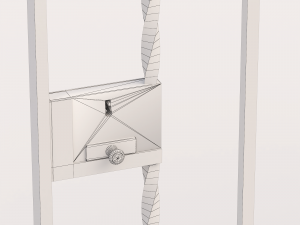 Wrought iron gate 1 3D Model