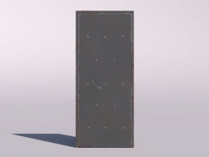 Iron door Modèle 3D