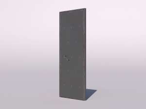 Iron door Modèle 3D