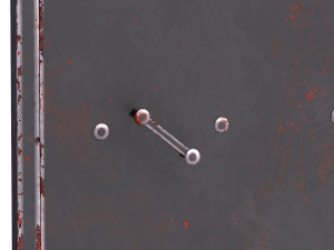 Iron door Modèle 3D