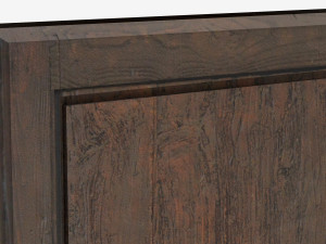 Wooden door 2 3D Model