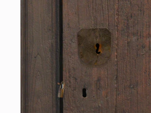 Wooden door 2 3D Model