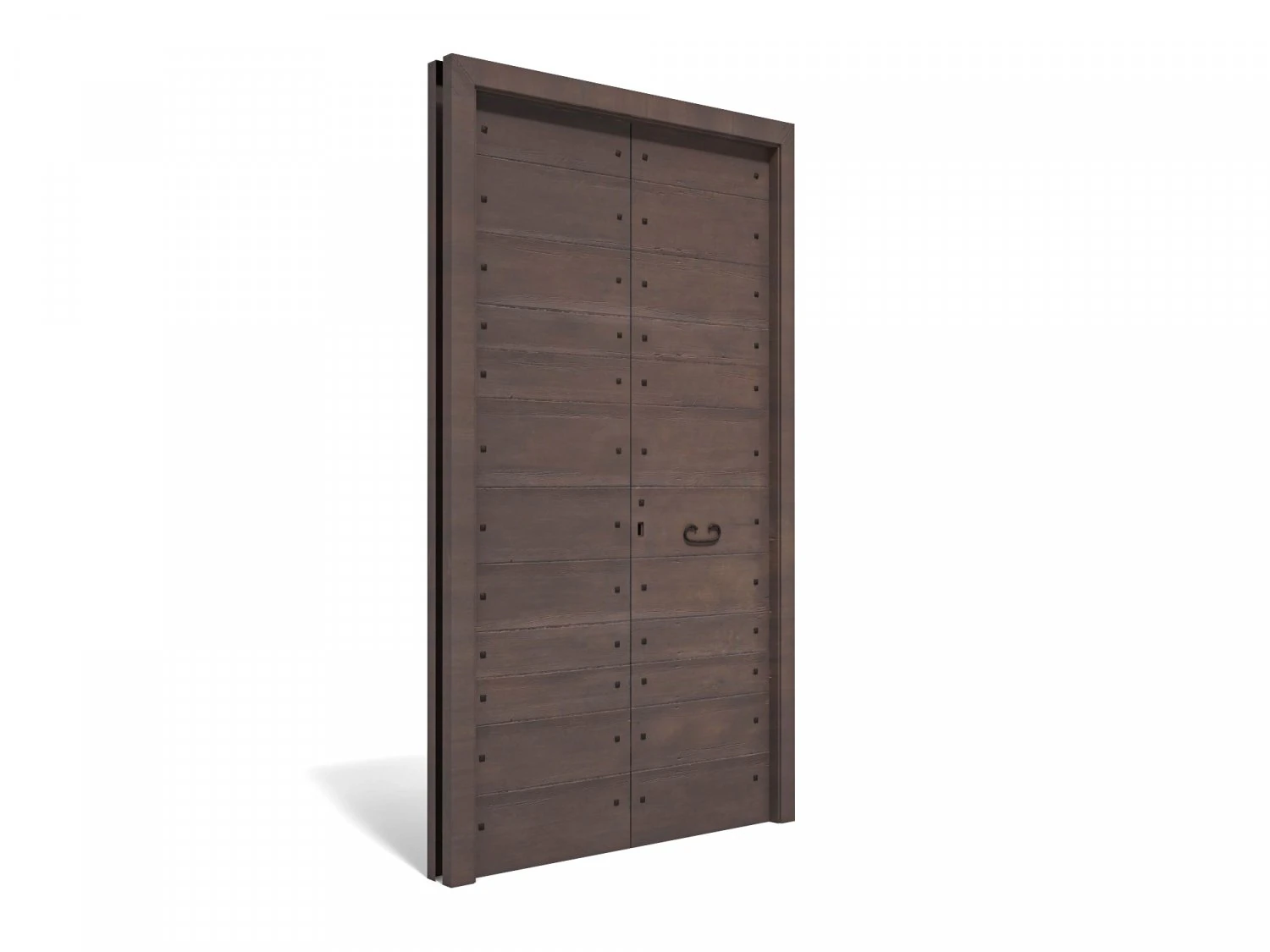 Wooden door 3 3D Model .c4d .max .obj .3ds .fbx .stl .blend 