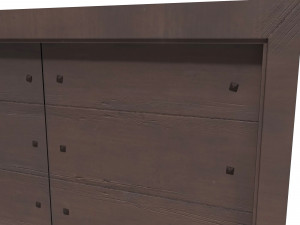 Wooden door 3 3D Model